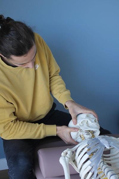 Séance d’ostéopathie